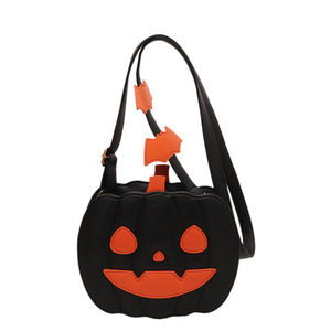 Nouveau sac à main Halloween en forme de citrouille pour femme, design original, forme irrégulière, bandoulière unique, fermeture éclair, polyvalent, petit sac bandoulière - Product Image 5