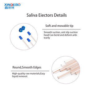 Equipo de laboratorio dental Maquinaria eléctrica Productos dentales Consumibles Instrumentos dentales Materiales Eyector de <span class=keywords><strong>saliva</strong></span> para odontología - Product Image 6