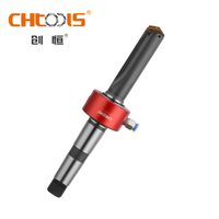 CHTOOLS Foret à bêche en acier HSS standard 31.8-171.5 Revêtement de cannelure hélicoïdale à tige conique pour le forage des métaux et du plastique