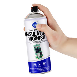 HUOTIAN HT-006 450ml Akrilik Bazlı Aerosol Üçlü Koruma Konformal Kaplama Kırmızı Şeffaf Elektrik İzolasyon Verniği Sprey Boya - Product Image 4