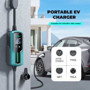 RUIVANDA <span class=keywords><strong>monophasé</strong></span> nouveau <span class=keywords><strong>chargeur</strong></span> de voiture portable 7KW AC <span class=keywords><strong>Type</strong></span> <span class=keywords><strong>2</strong></span> EVSE <span class=keywords><strong>32A</strong></span> courant de sortie véhicule électrique <span class=keywords><strong>chargeur</strong></span> Ev avec écran - Product Image 2