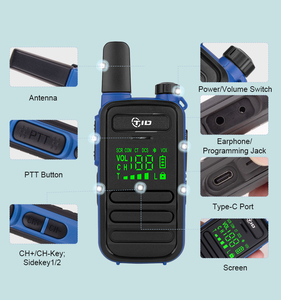 Radio Bidireccional TIDRADIO M11Plus, Libre de Licencia, PMR446/FRS, Portátil, Mini Walkie Talkie, Reducción de Ruido, Programación Inalámbrica NOAA - Product Image 6