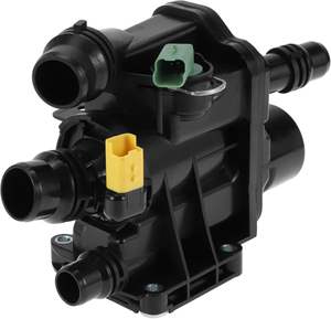 Boîtier <span class=keywords><strong>de</strong></span> thermostat neuf OEM 9812131480, bride d'eau, <span class=keywords><strong>liquide</strong></span> <span class=keywords><strong>de</strong></span> <span class=keywords><strong>refroidissement</strong></span> moteur pour <span class=keywords><strong>Peugeot</strong></span> <span class=keywords><strong>308</strong></span> - Product Image 1