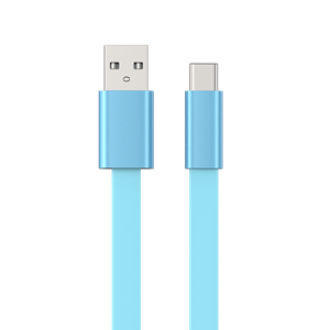 สายชาร์จเร็ว TKT 2026 Pd รองรับการชาร์จเร็ว 20W แบบ Type-C to Type-C สายดาต้าความเร็วสูง สายแบน สำหรับชาร์จและถ่ายโอนข้อมูล ใช้ได้กับแล็ปท็อป - Product Image 1