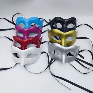 Máscaras pintadas en aerosol de Color plástico para <span class=keywords><strong>Halloween</strong></span> Máscaras de fiesta Hombres Mujeres Disfraces de Carnaval Decoraciones para fiestas de baile - Product Image 3