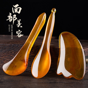 Juego de varillas de masaje facial, herramienta de acupresión de resina para terapia de meridianos de cara y cuello - Product Image 3