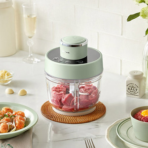 Picadora de carne Bear de 3L, procesador de alimentos eléctrico multifuncional para carne y verduras - Product Image 4
