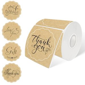 สติกเกอร์ฉลากความร้อนแบบกำหนดเอง สำหรับใช้ในบ้าน อุตสาหกรรม DIY ฉลากที่อยู่ ฉลากจัดส่ง ใช้ได้กับเครื่องพิมพ์ความร้อน - Product Image 1