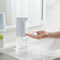 Distributeur automatique de savon mousse infrarouge étanche rechargeable par USB de qualité supérieure pour la cuisine