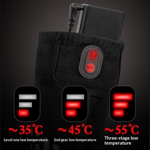 <span class=keywords><strong>Chaussettes</strong></span> <span class=keywords><strong>chauffantes</strong></span> électriques en coton pur à tube long, tricotées, pour le <span class=keywords><strong>ski</strong></span>, décontractées, pour hommes et femmes, chauffe-pieds, recharge, auto-<span class=keywords><strong>chauffantes</strong></span> - Product Image 4