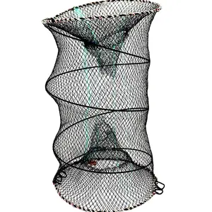 3 Layers Portable Fishing Net Fish Shrimp Mesh Cage Cast Net