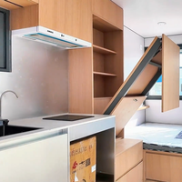 Maisons mobiles et amovibles de luxe personnalisées de 20 et 40 pieds, écologiques, conformes aux normes CE, type capsule Apple, pour appartements et villas