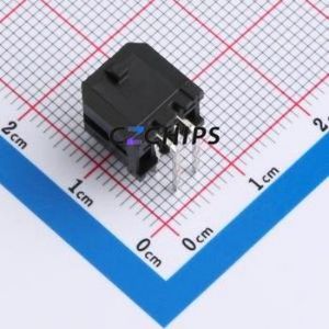 43045-4AWS Wire-to-Board Pin Header Bent Lead Through Hole,P=3mm Connector 2x2P 3mm Right Angle Insert 4P - Product Image 2