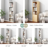 SJ-11 bibliothèque bibliothèque pour enfants modulaire en bois massif gris affichage Cube esthétique Simple éclairage LED forme d'arbre fabricant