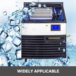 स्टेनलेस स्टील + ABS countertop बर्फ निर्माता वाणिज्यिक बर्फ निर्माता बर्फ घन निर्माता - Product Image 2