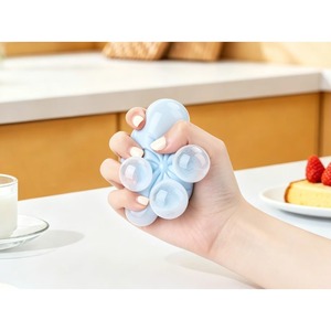 Nouveauté Jouet anti-stress et de farce unisexe, en forme de boulette à presser, à thème alimentaire, en TPR souple et élastique, pour soulager l'anxiété - Product Image 2