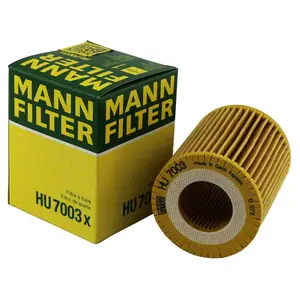 Germany Original MANN Oil Filter HU7003x With Certificates Verified Supplier for BMW 1SERIES OEM 11427611969 11427635557