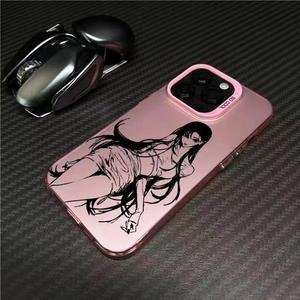 Soporte de anillo magnético de diseño 2 en 1 de armadura mate de lujo para iPhone 14/15 funda de teléfono carga inalámbrica a prueba de golpes PC + cubierta de TPU - Product Image 4