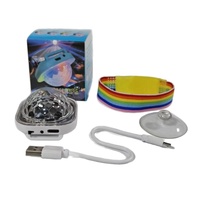 Accessoires lumineux de poignet activés par le son, mini lumière stroboscopique rechargeable, bracelet lumineux coloré portable pour fête