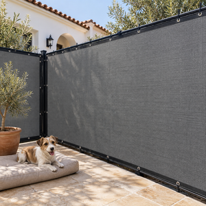 Schermo Privacy per Recinti Animali 2 m X 8 m, per Box Cani, Cuccette, Recinzioni da Giardino e Aree Esterne per Animali - Product Image 6