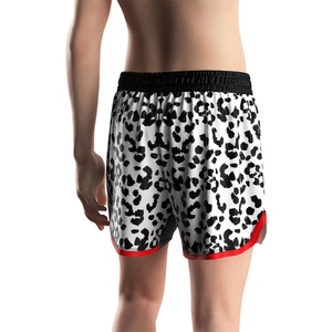Shorts de sport pour hommes, polyester, séchage rapide, sublimation noire, entraînement, gym, fitness, bonne qualité, bon prix. - Product Image 6