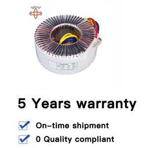 Service OEM 220v AC à <span class=keywords><strong>24</strong></span> Volt DC 12/24v Primaire 220V 50Hz Secondaire 17V-0-17V 0-9V Petit Transformateur Toroïdal Électrique - Product Image 2
