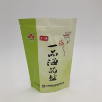 Sacs refermables personnalisés pour thé et produits comestibles, emballage en plastique alimentaire avec logo