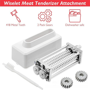 Multi-Function <b>Meat</b> <b>Tenderizer</b> Attachment <b>Meat</b> Tenderizing Tool Serrated Metal <b>Meat</b> <b>Tenderizer</b> - Product Image 2