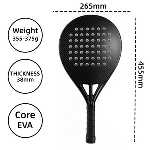 <span class=keywords><strong>Raquette</strong></span> de <span class=keywords><strong>padel</strong></span> en fibre de carbone personnalisée de haute qualité 18K, cadre rond créatif, noyau en mousse EVA, OEM/ODM, vente en gros d'usine - Product Image 2