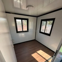Portable 20Ft extensible conteneur maison 2 chambres pas cher prix acier panneau sandwich matériel pour hôtel Villa cuisine chambre utilisation
