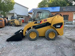 Good Condition Used Wheeled Mini Skid Steer Loader Cat 246C 2022 Model 748kg Rated Load Engine Motor Bearing Japan Original <b>Hot</b> - Product Image 3