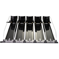 Pousseur et séparateur d'étagères pour canettes de soda, largeur réglable, distributeur de boissons, support de stockage automatique de bouteilles, organisateur de boissons pour réfrigérateur