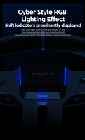 Volant de simulation de course avec pédales et levier de vitesses PXN V9 GEN2, vibrations, pour PC/PS3/PS4/PS5/Xbox One, accessoires de jeu