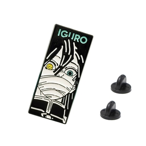 New Design High Quality Anime Love Serpent Hashira <strong>Obanai</strong> <strong>Mitsuri</strong> Metal Cloisonne Badge Pins Metal Craft for Backpack Decoration - Product Image 4