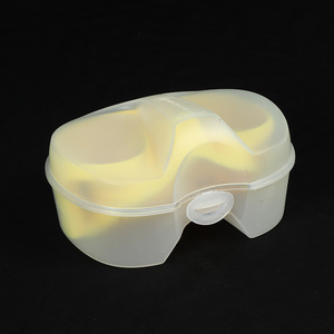 Fabrika kaliteli taşınabilir temizle şeffaf tüplü dalış ekipmanları dalış maskesi şnorkel bir PP kutu kasa plastik pudra kutusu - Product Image 6