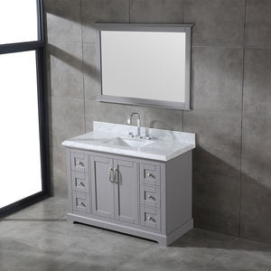 Bathroom Vanity with Ceramic Basin Water Resistant Transitional Design Made in Vietnam Solid Wood&Plywood Bathroom Vanity - Product Image 5