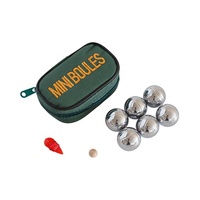 Jeu de mini-boules d'intérieur et d'extérieur, 6 boules de pétanque pour le sport et le divertissement