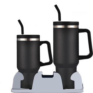 Vaso Térmico de Acero Inoxidable con Aislamiento al Vacío para Sublimación, <span class=keywords><strong>Taza</strong></span> de Café de Viaje de 40oz con Asa, Venta al por Mayor - Product Image 6