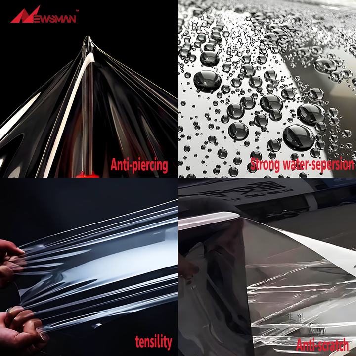 10 Mil Glossy TPU PPF Car Paint Protective Film - 10-Year Lifetime