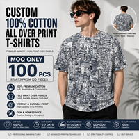 T-shirt graphique personnalisé de haute qualité 100% coton, impression DTG, paysage urbain, art architectural, unisexe, pour homme