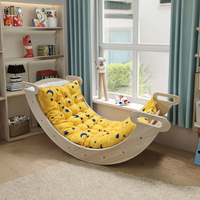 Fabricant de meubles sur mesure, échelle d'escalade multifonctionnelle en bois pour enfants, chaise berçante pour bébé, meubles pour enfants