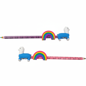 HAUHWA HHPE02 Erasable <b>Pencil</b> with Rainbow Eraser & Sharpener Bundle Pink/Purple Barrel Office/<b>School</b> Use - Product Image 5