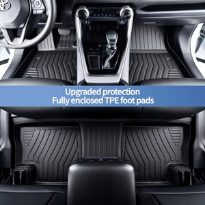 <span class=keywords><strong>Tappetini</strong></span> Auto Premium su Misura 3D con Bordo Alto in TPE Ecologico Antiscivolo Impermeabile a Copertura Totale per Prado 250 <span class=keywords><strong>Aygo</strong></span> - Product Image 2