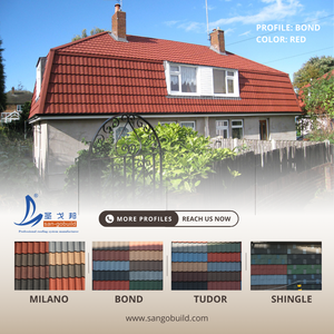 Tuiles <span class=keywords><strong>de</strong></span> toiture en métal revêtues <span class=keywords><strong>de</strong></span> pierre naturelle à prix <span class=keywords><strong>de</strong></span> gros, OEM, bardeaux noirs à pois blancs, Eurotile, feuille <span class=keywords><strong>de</strong></span> toiture - Product Image 4