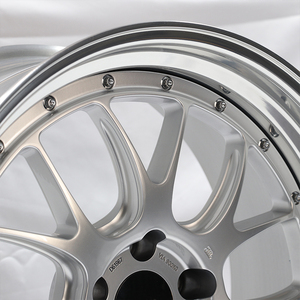 Cerchi in Lega di Alluminio Forgiati Classici Argento a Due Pezzi, 18, 19, 20, <span class=keywords><strong>21</strong></span>, 22 Pollici, Opzioni di Personalizzazione Complete - Product Image 2