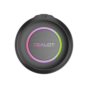 Zealot S32pro Mini Bass altavoz inalámbrico impermeable portátil RGB LED iluminación altavoz - Product Image 5