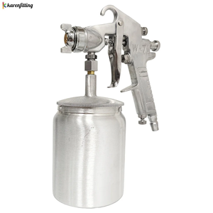 Pistola de Pintura Portátil para Automóviles, Boquilla de 1.5 mm, 600 ml, W-71, Alimentación por Gravedad, Pistola de Pintura Táctil - Product Image 1