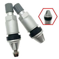 Valves de pneu TPMS Valves de pneu en aluminium Valves Tubeless Système de surveillance de la pression des pneus Tiges de capteur
