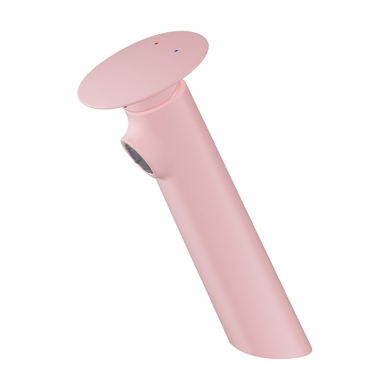 Pink-braided tube