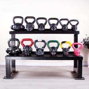 Yeni Varış boyutu ayarlanabilir demir çekirdek desen kazınmış skullmonster <span class=keywords><strong>kettlebell</strong></span> - Product Image 3